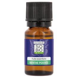 Huiles essentielles menthe poivrée bio - SO BIO ETIC