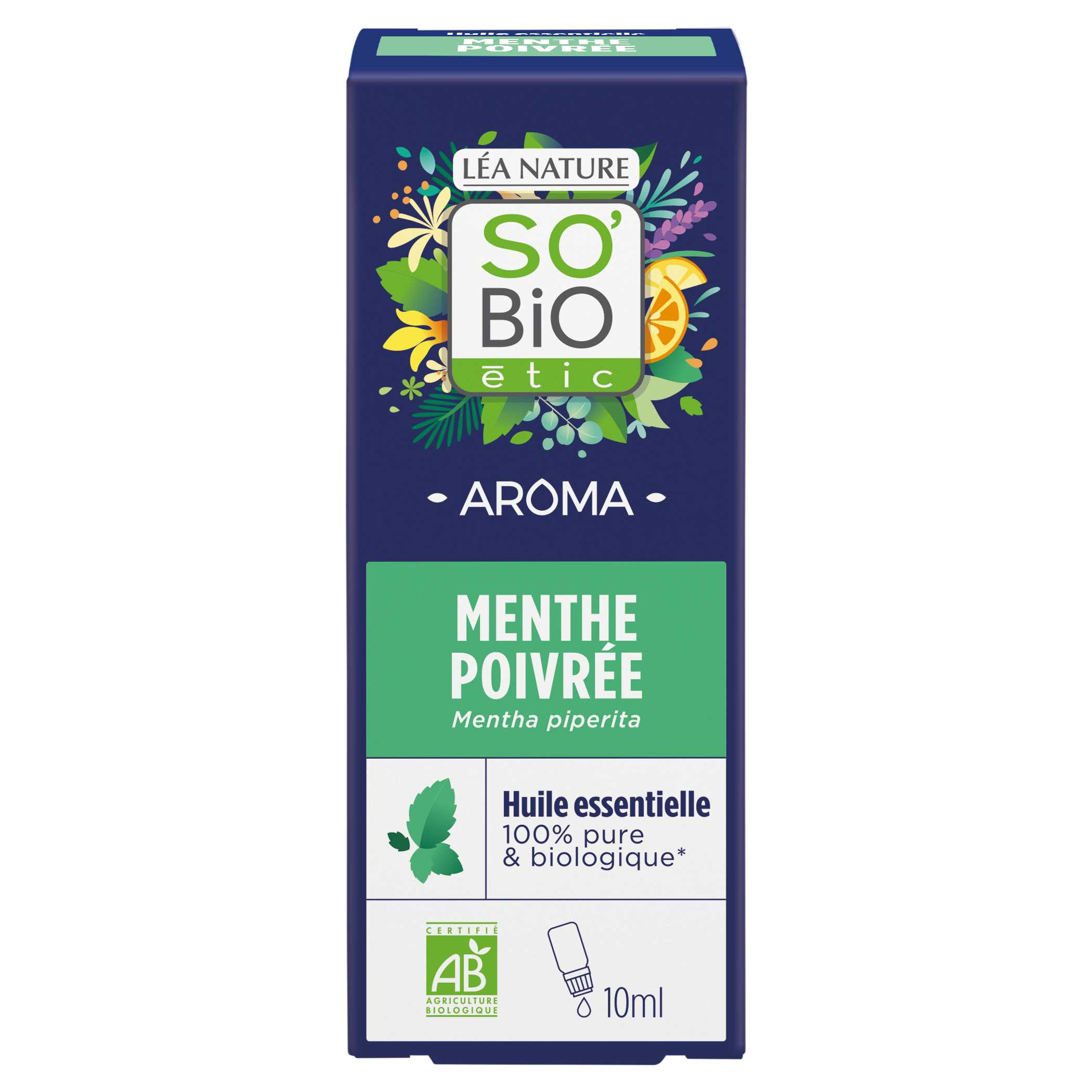 Huiles essentielles menthe poivrée bio - SO BIO ETIC