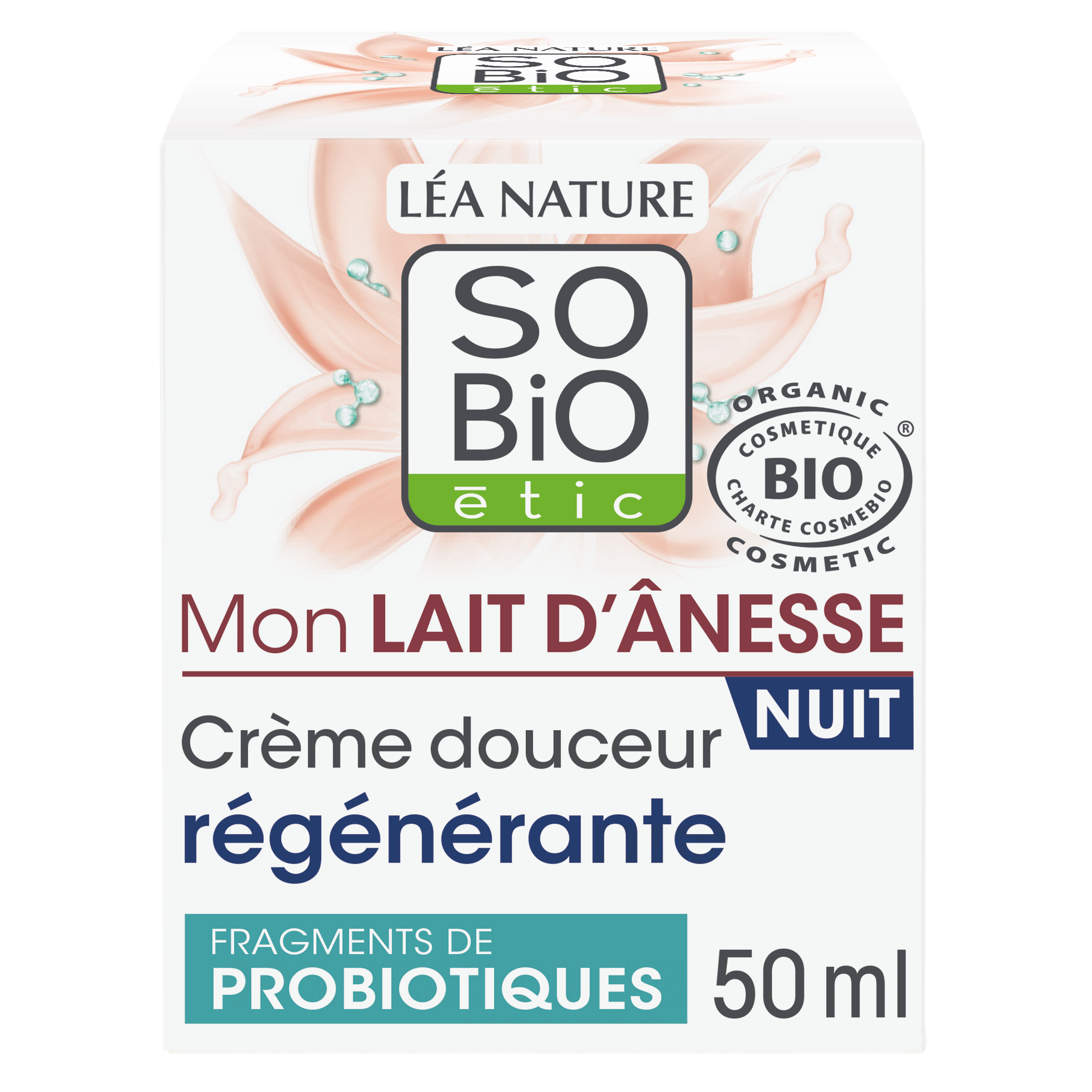 Crème douceur régénérante nuit - SO BIO ETIC