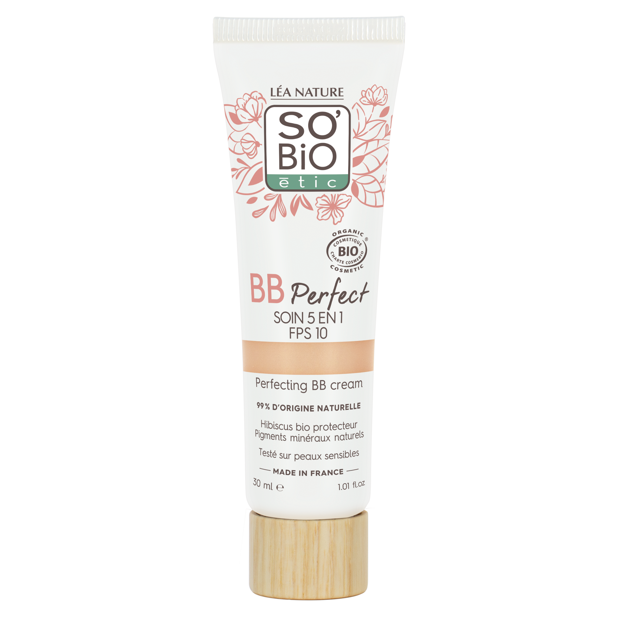 BB crème 5 en 1, Perfect - 15 Très Clair  - SO BIO ETIC