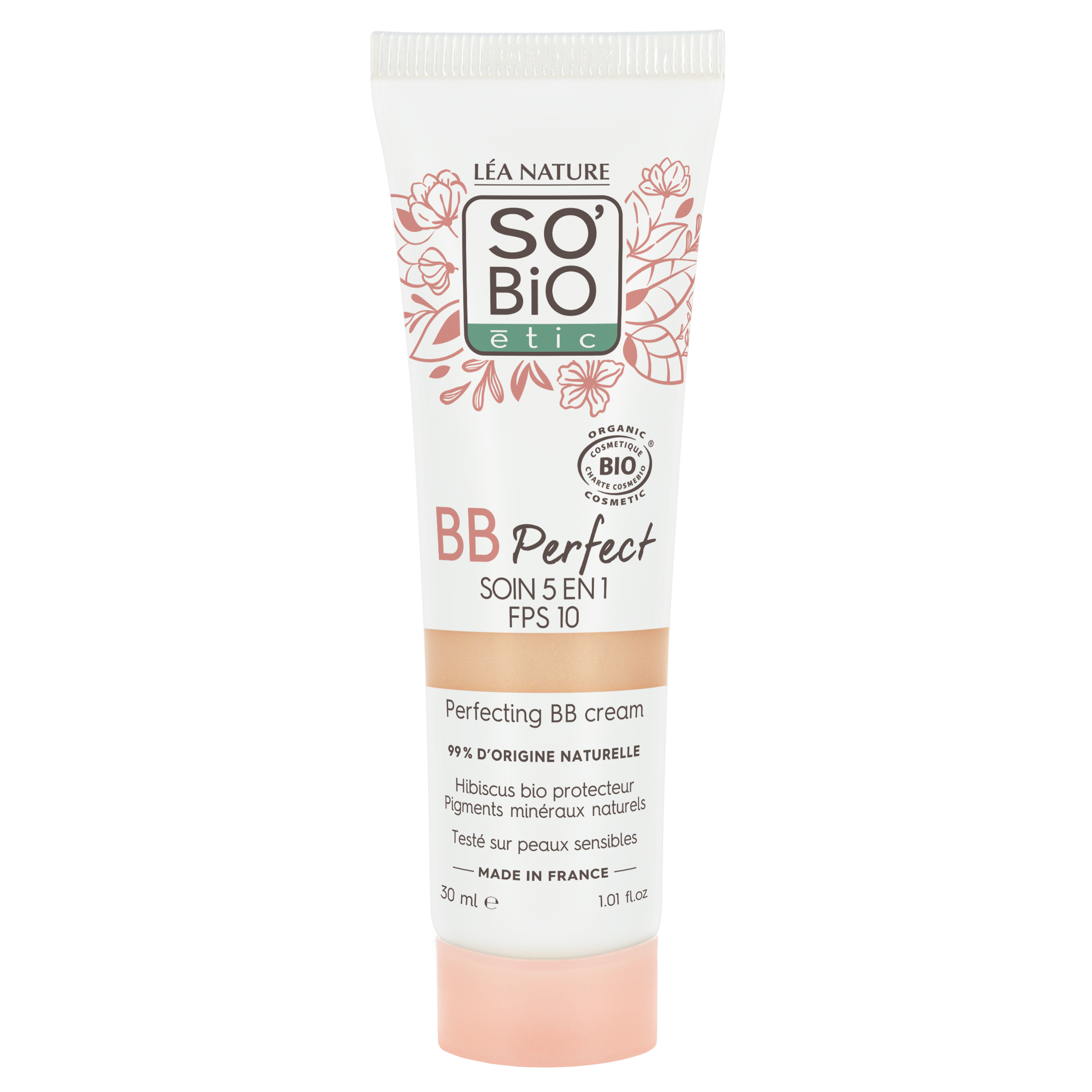 BB crème 5 en 1, Perfect - 15 Très Clair  - SO BIO ETIC