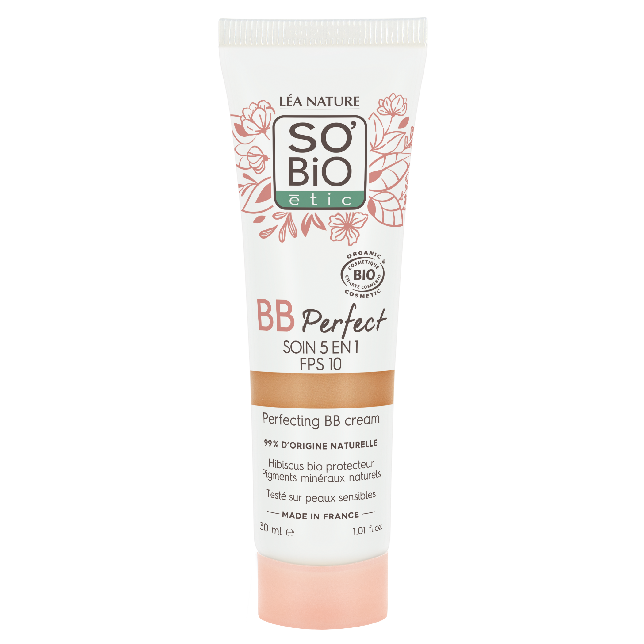 BB crème 5 en 1, Perfect - 22 Medium Claire  - SO BIO ETIC