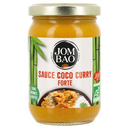 Sauce Coco Curry forte bio - JOM BAO