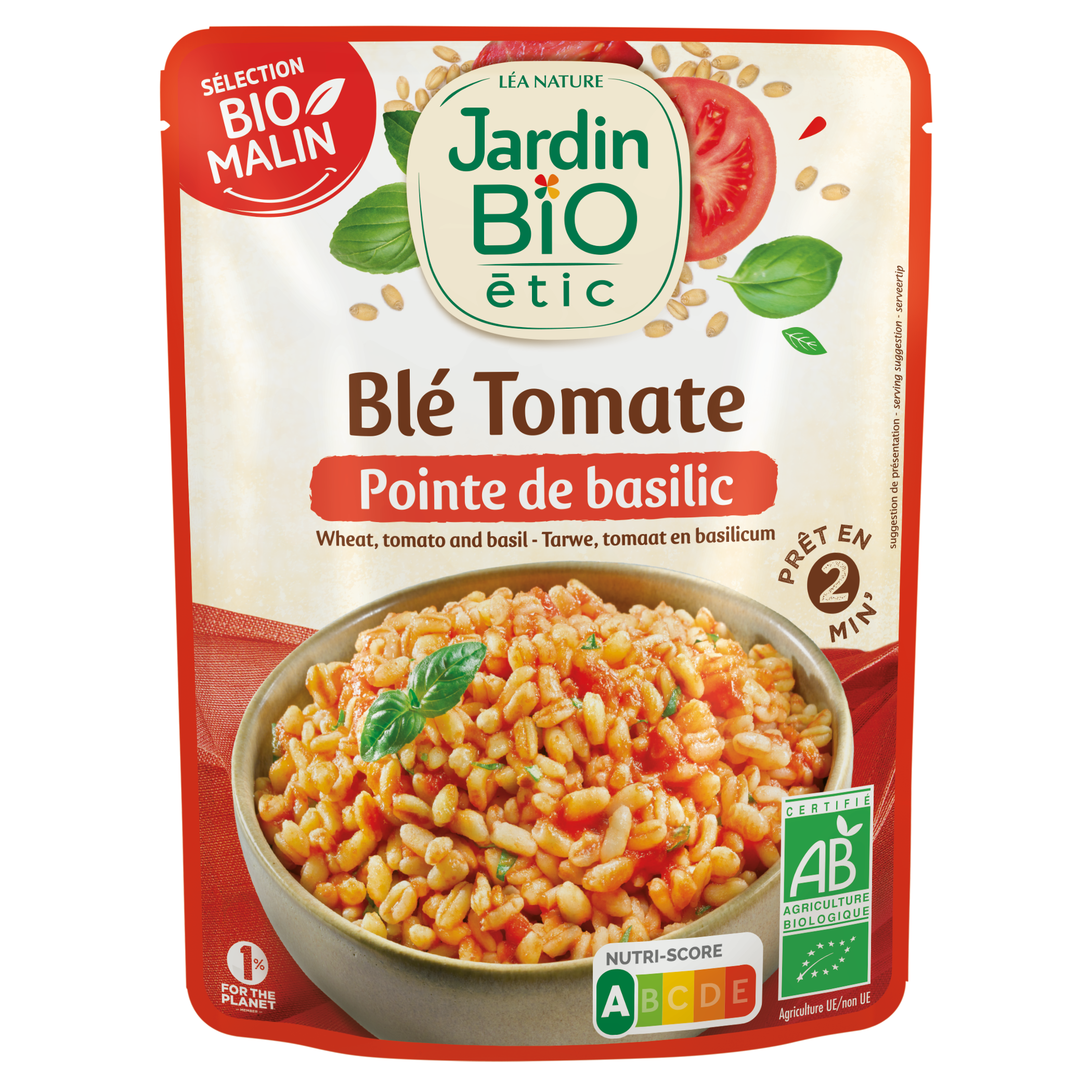 Blé Tomate Basilic  - JARDIN BIO
