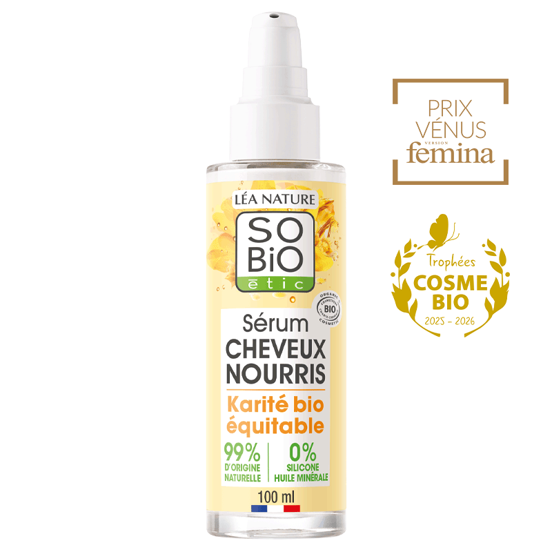 Sérum cheveux nourris Karité bio - SO BIO ETIC