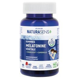 Gummies Mélatonine végétale + Plantes - NATURASENS