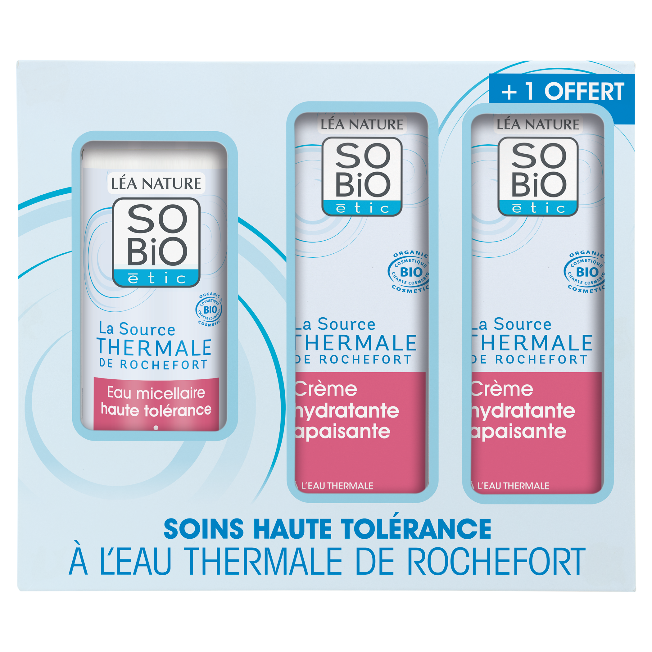 Coffret routine apaisante à l’Eau thermale de Rochefort - SO BIO ETIC
