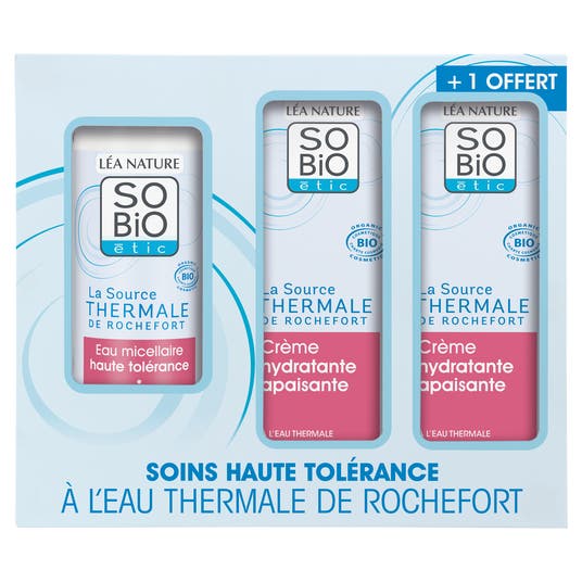 boho cosmetics Vente Coffret routine apaisante à l’Eau thermale de Rochefort - Crèmes de jour