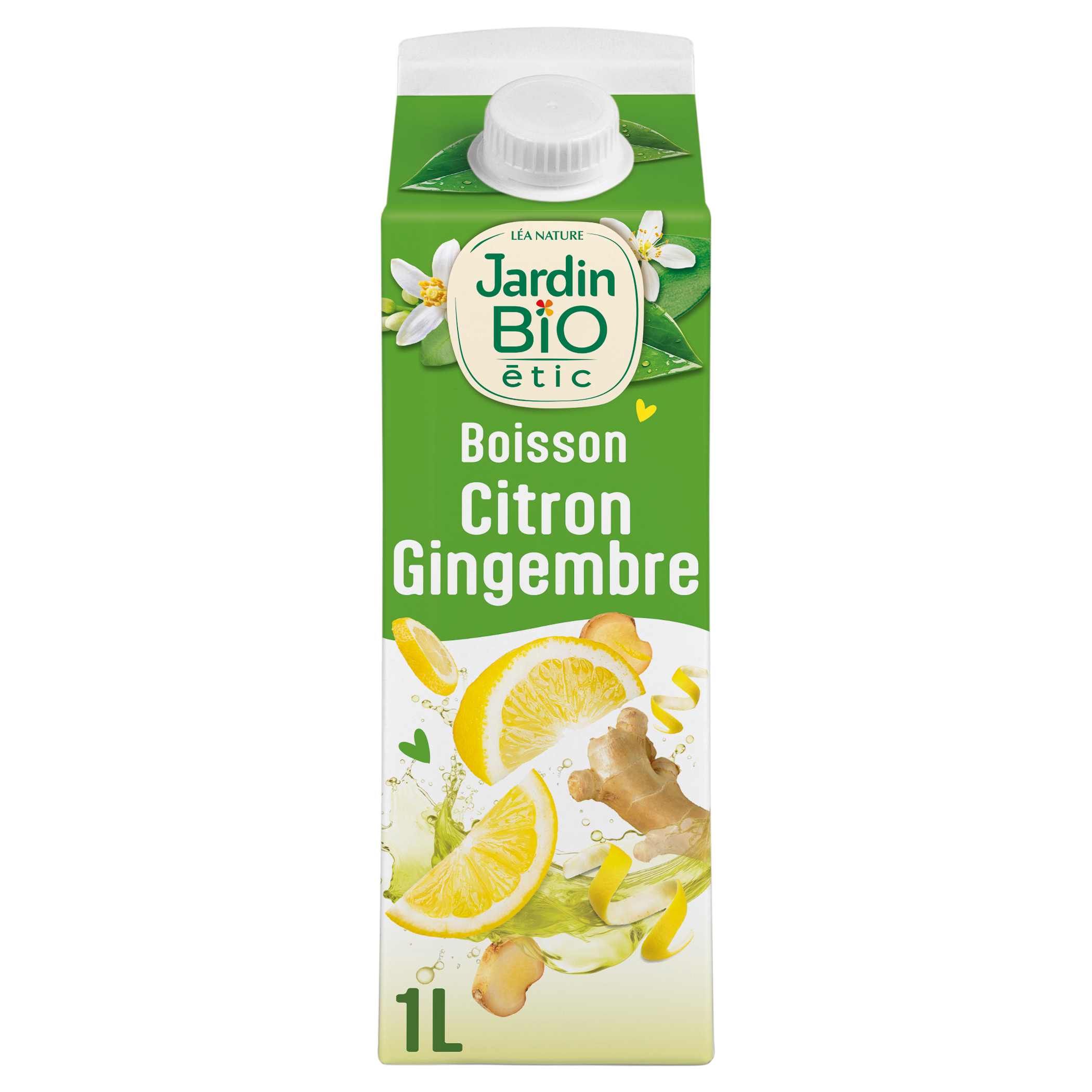 Boisson Citron Gingembre - JARDIN BIO