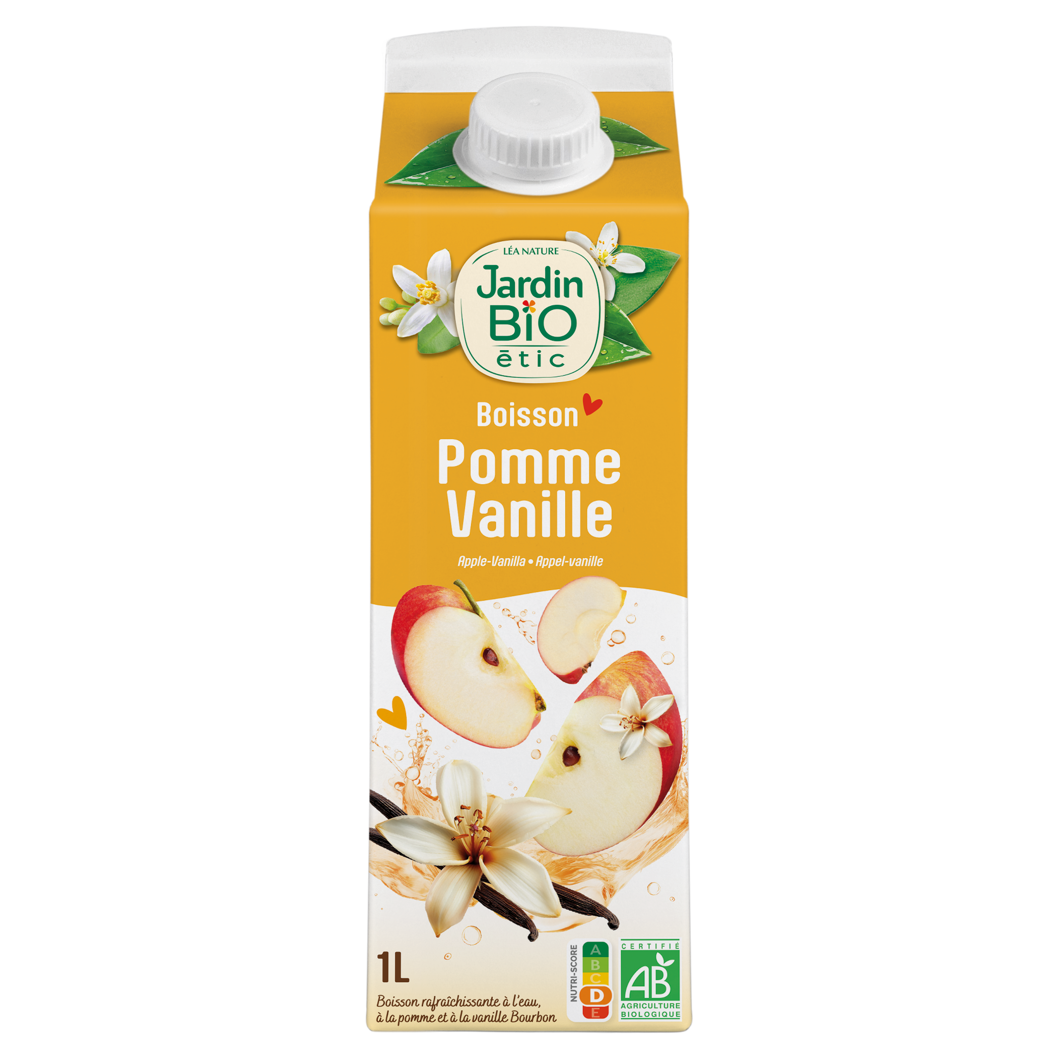Boisson Pomme Vanille - JARDIN BIO
