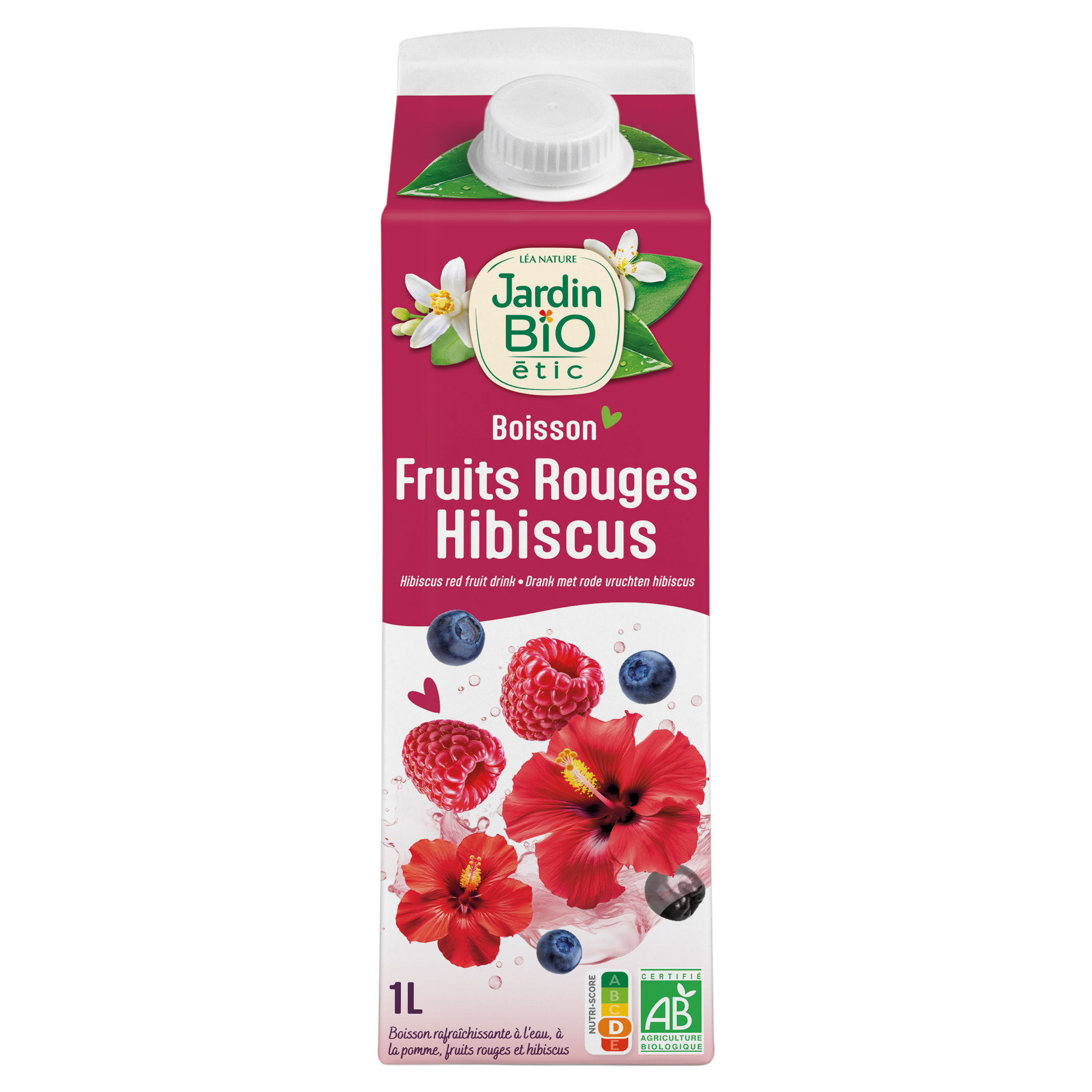 Boisson Fruits rouges Hibiscus - JARDIN BIO