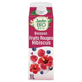 Boisson Fruits rouges Hibiscus - JARDIN BIO
