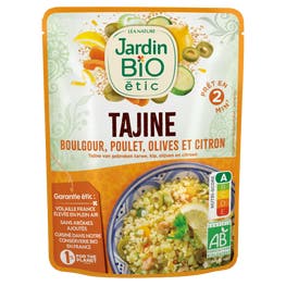 Tajine Boulgour Poulet Olive Citron  - JARDIN BIO
