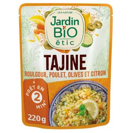 Tajine Boulgour Poulet Olive Citron - JARDIN BIO