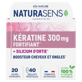 Kératine cheveux et ongles 300mg - NATURASENS