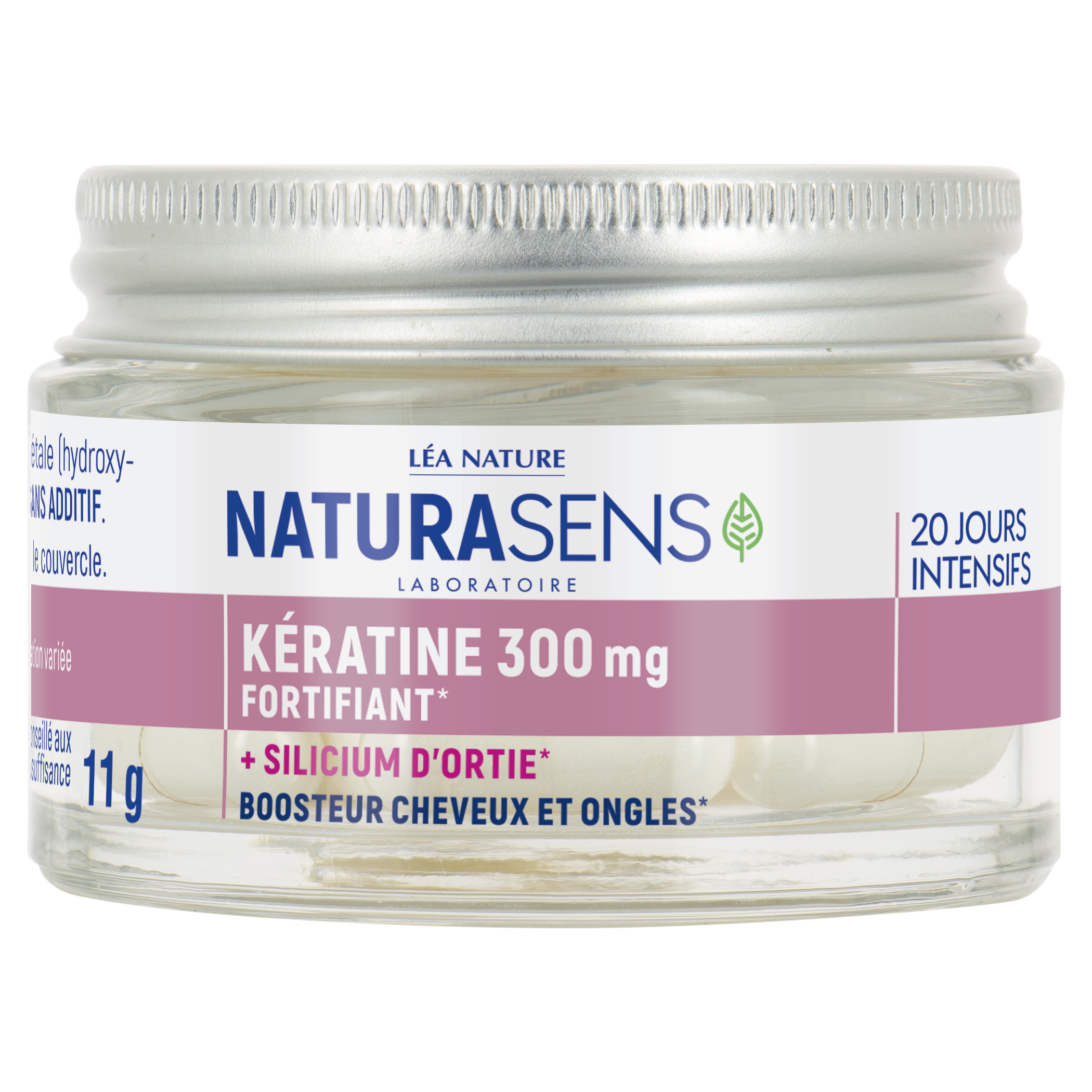Kératine cheveux et ongles 300mg - NATURASENS