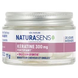 Kératine cheveux et ongles 300mg - NATURASENS