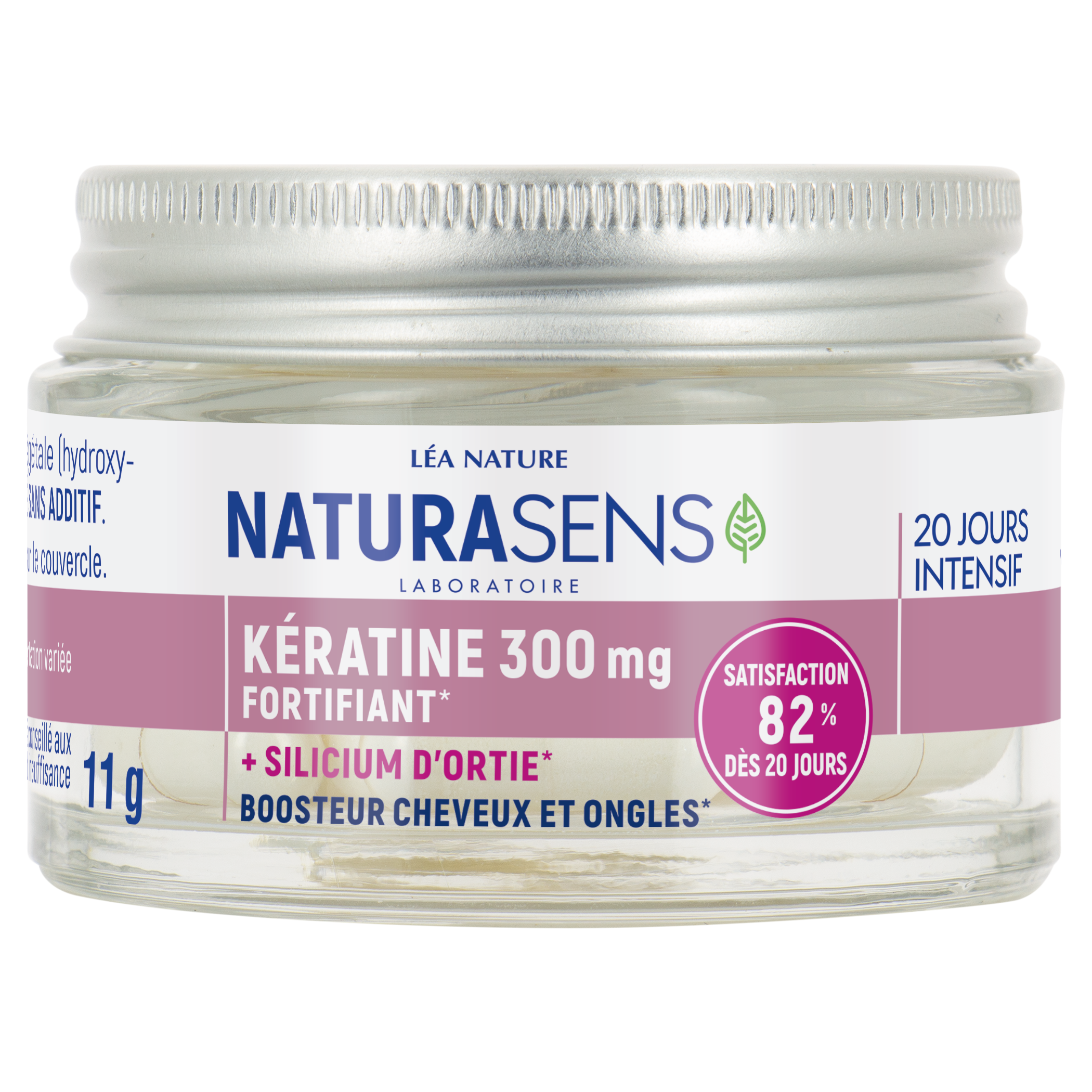 Kératine cheveux et ongles 300mg - NATURASENS