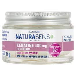 Kératine cheveux et ongles 300mg - NATURASENS