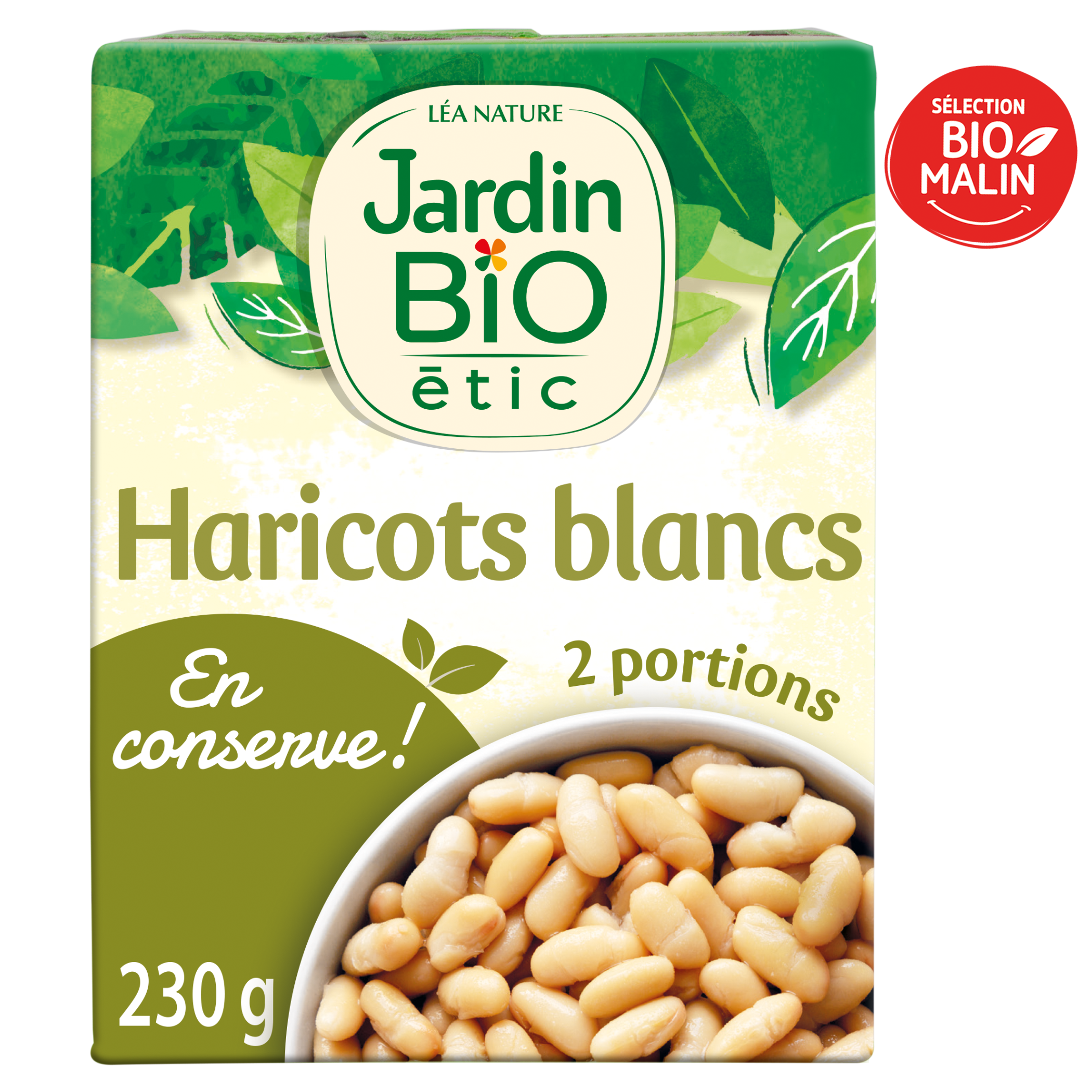 Haricots blancs en brique - JARDIN BIO