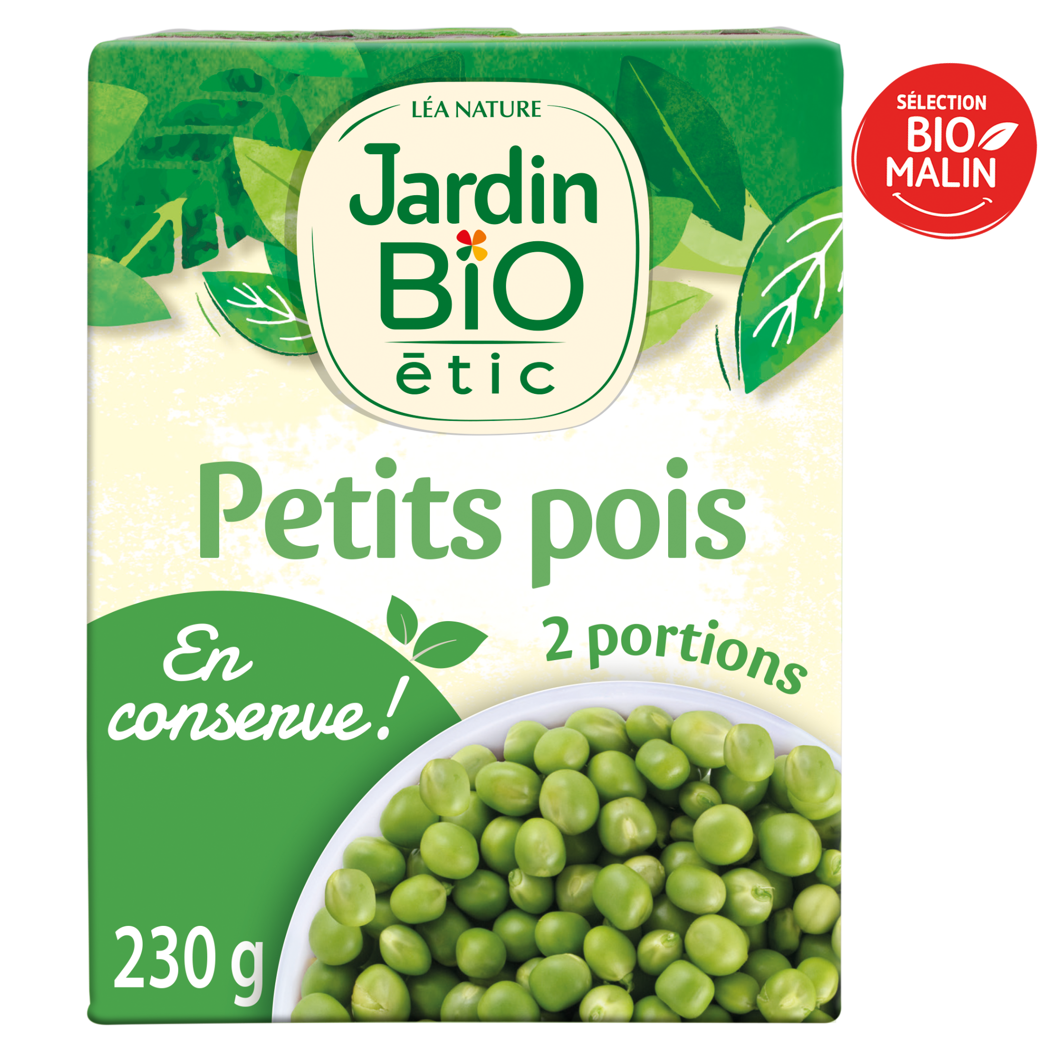 Petits pois en brique - JARDIN BIO