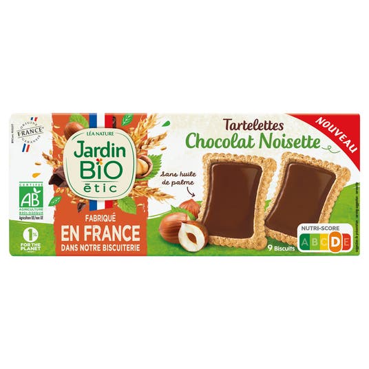 eau thermale jonzac Tartelettes Chocolat Noisette