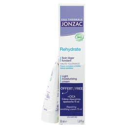 Lot soin léger Rehydrate et crème réparatrice apaisante +CICA - EAU THERMALE JONZAC
