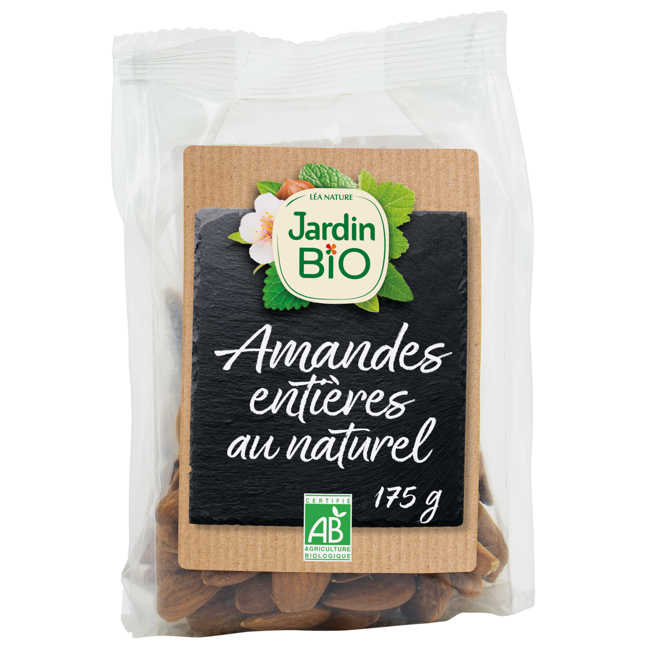 Amandes entières au naturel  - JARDIN BIO