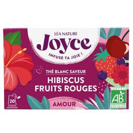 Thé blanc AMOUR Fruits rouges Hibiscus - JOYCE