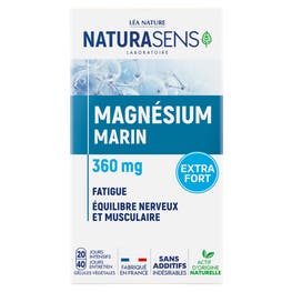 Magnésium Marin Extra Fort 360mg - NATURASENS