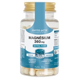Gélules Magnésium 360mg - PHYTO ACTIF