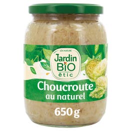 Choucroute au naturel - JARDIN BIO
