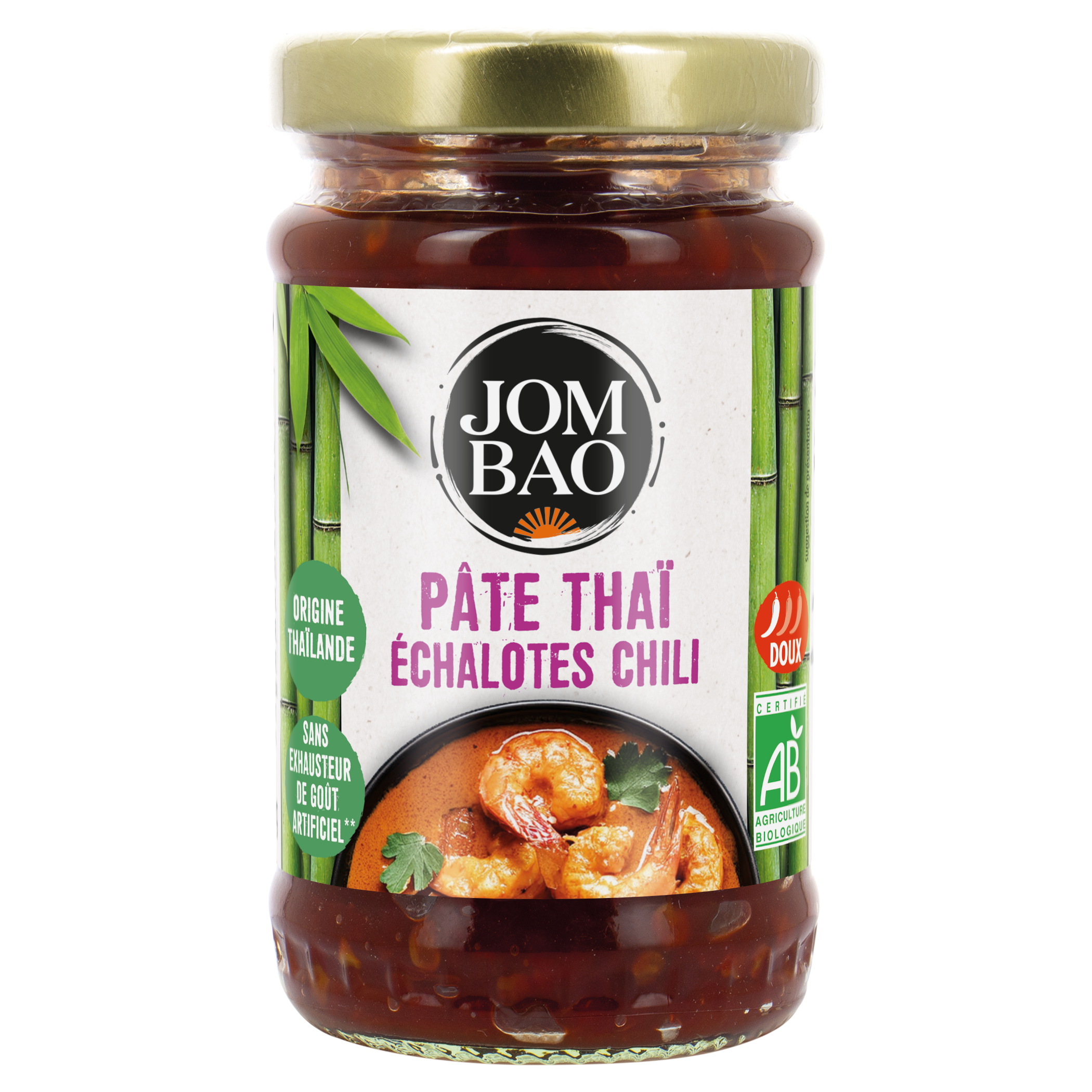 Pâte Thaï Échalotes Chili - JOM BAO