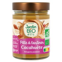 Pâte à tartiner Cacahuète - JARDIN BIO