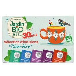 Coffret d'infusions "Bien-être" - JARDIN BIO
