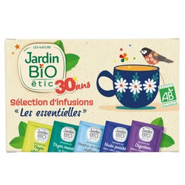 Coffret d'infusions "Les essentielles" - JARDIN BIO