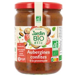 Aubergines Confites à la Provençale - JARDIN BIO