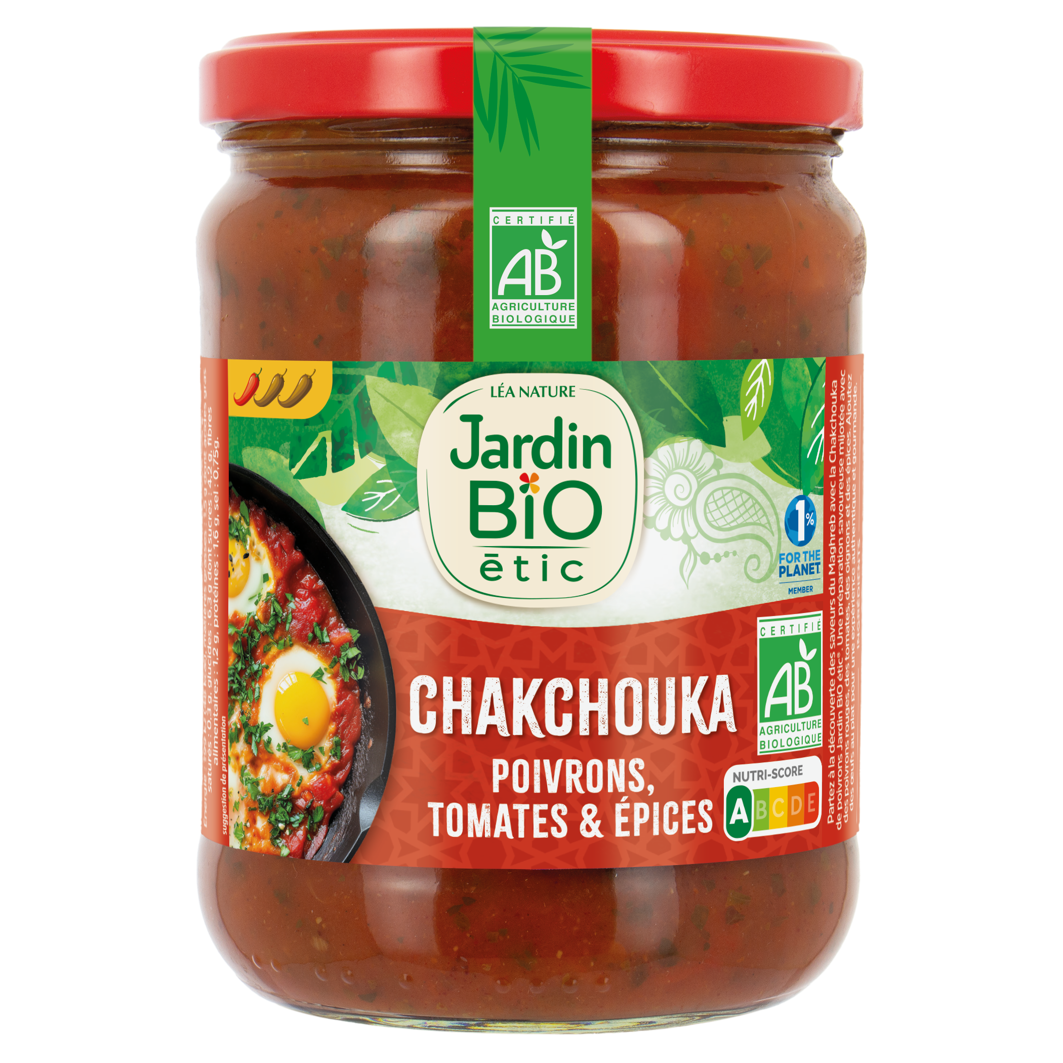 Chakchouka de Poivrons - JARDIN BIO