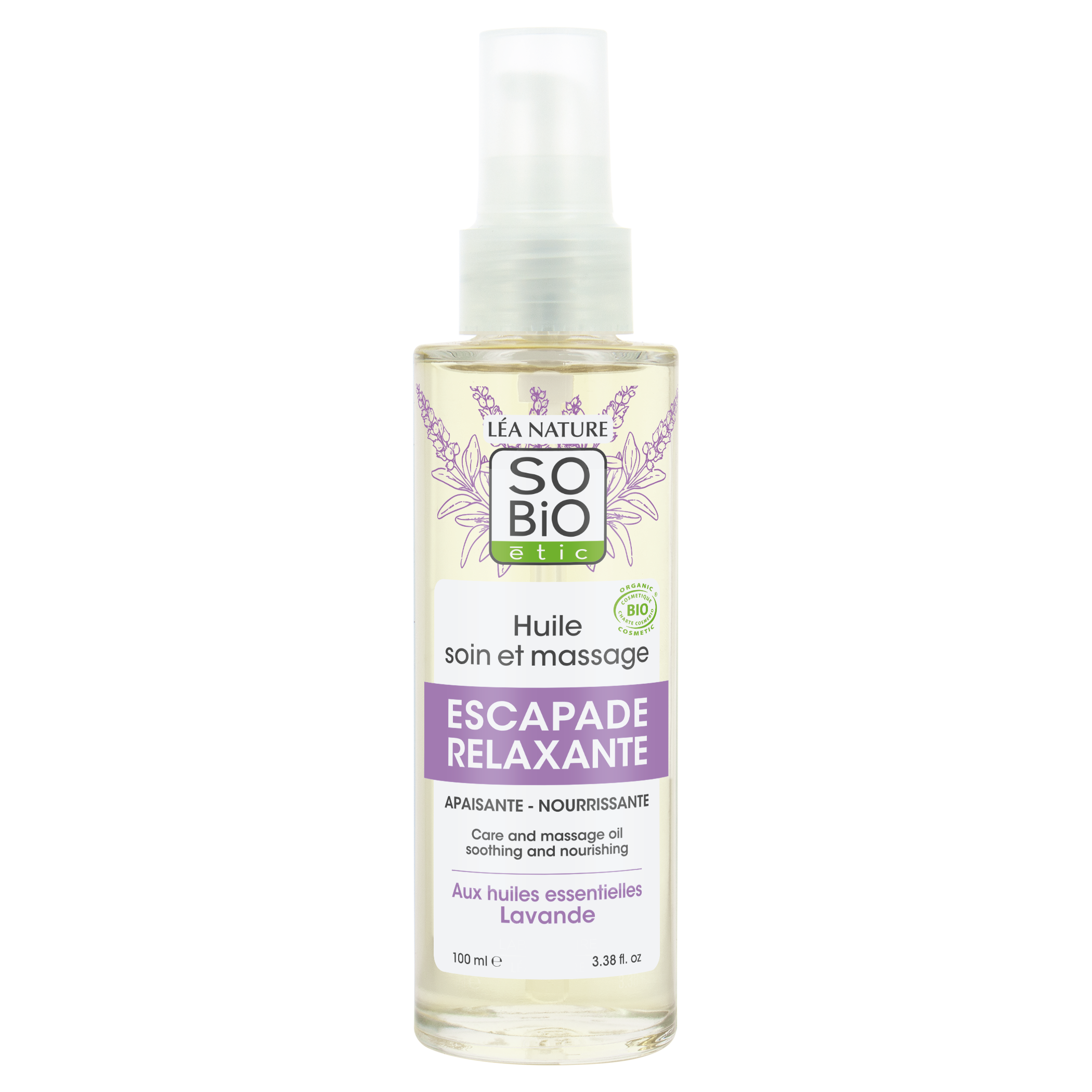 Huile soin et massage escapade relaxante - SO BIO ETIC