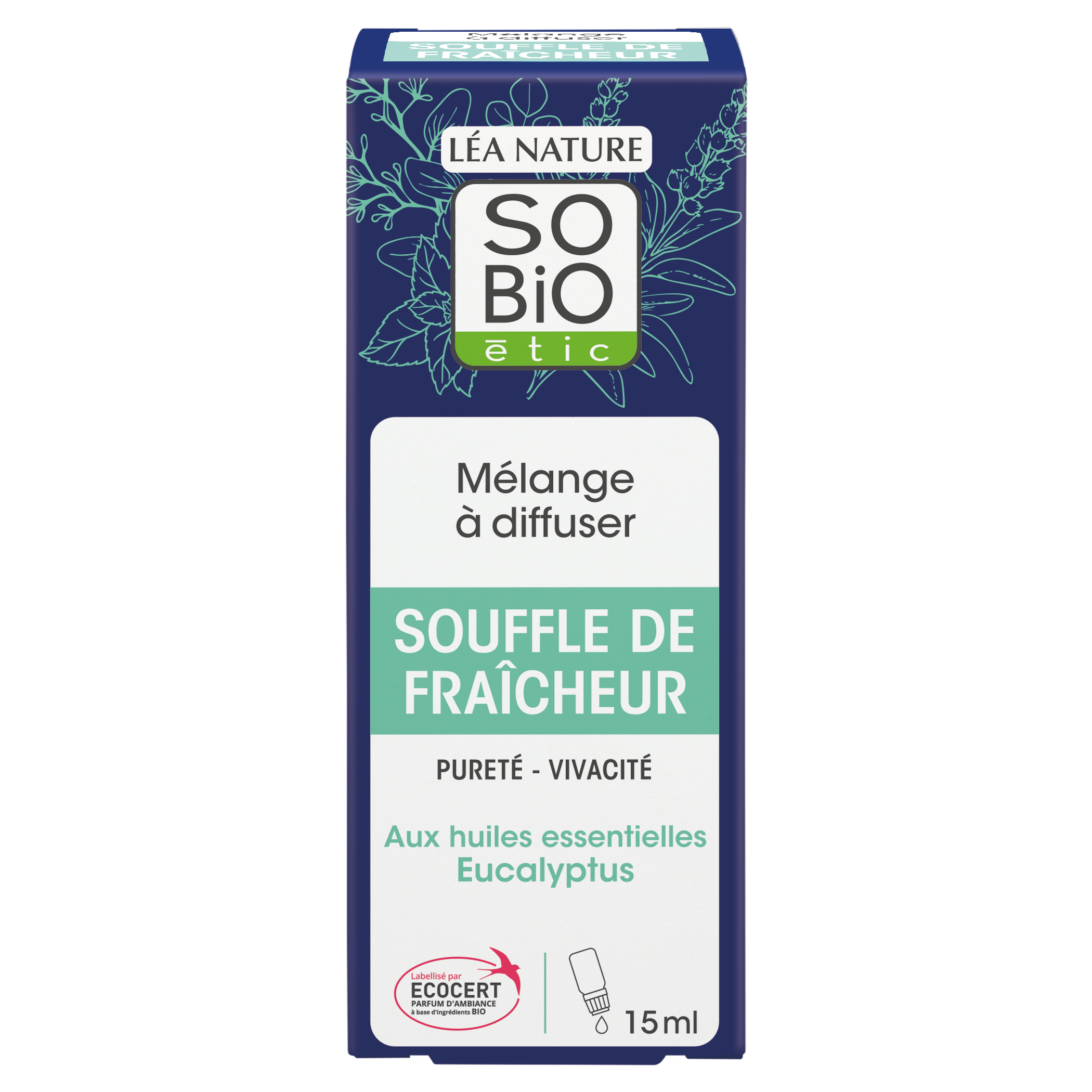 Souffle de fraîcheur aux huiles essentielles eucalyptus - SO BIO ETIC