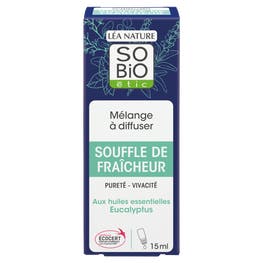 Souffle de fraîcheur aux huiles essentielles eucalyptus - SO BIO ETIC