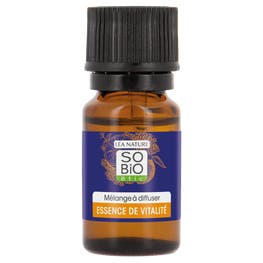 Essence de vitalité aux huiles essentielles d'orange - SO BIO ETIC