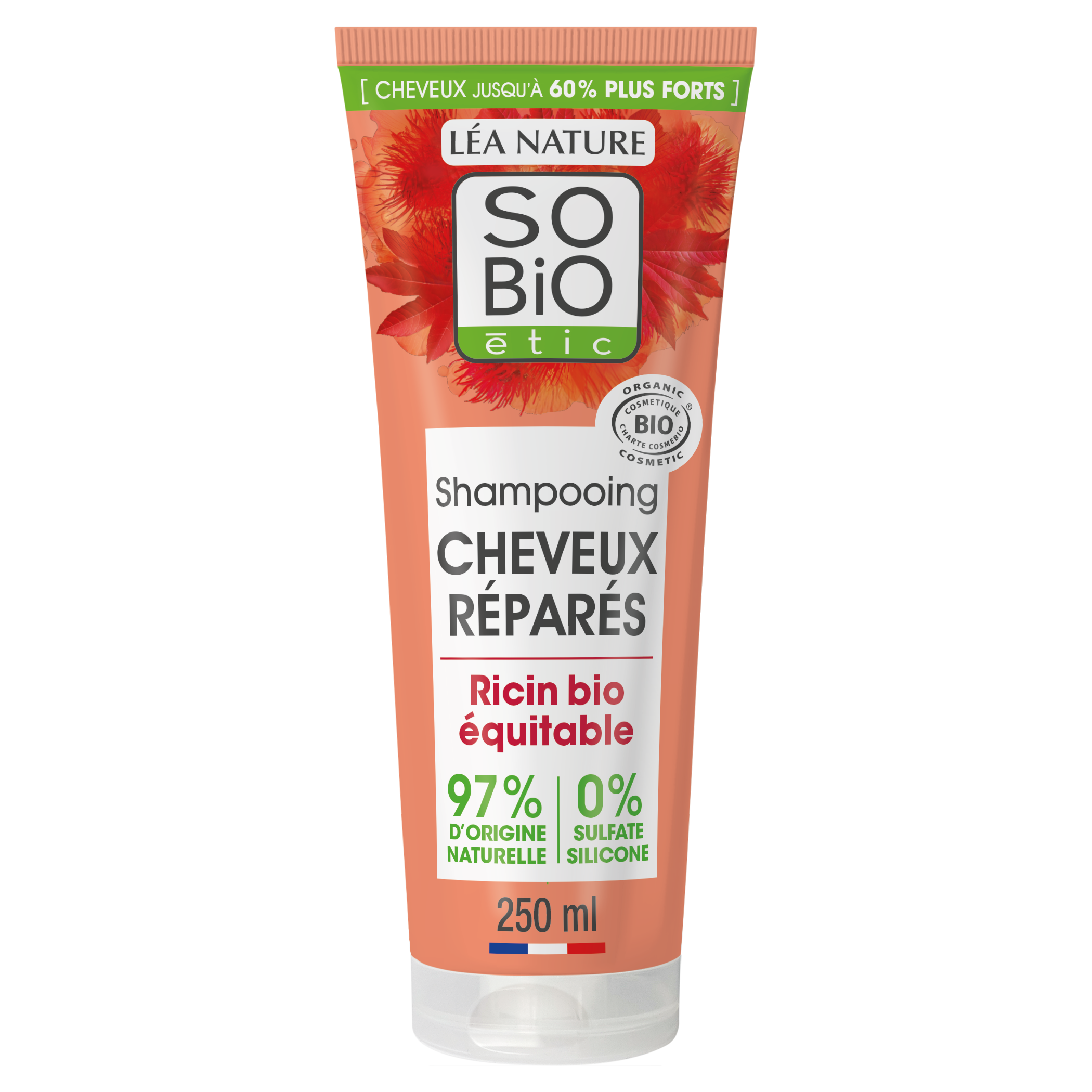 Shampooing cheveux réparés  - SO BIO ETIC