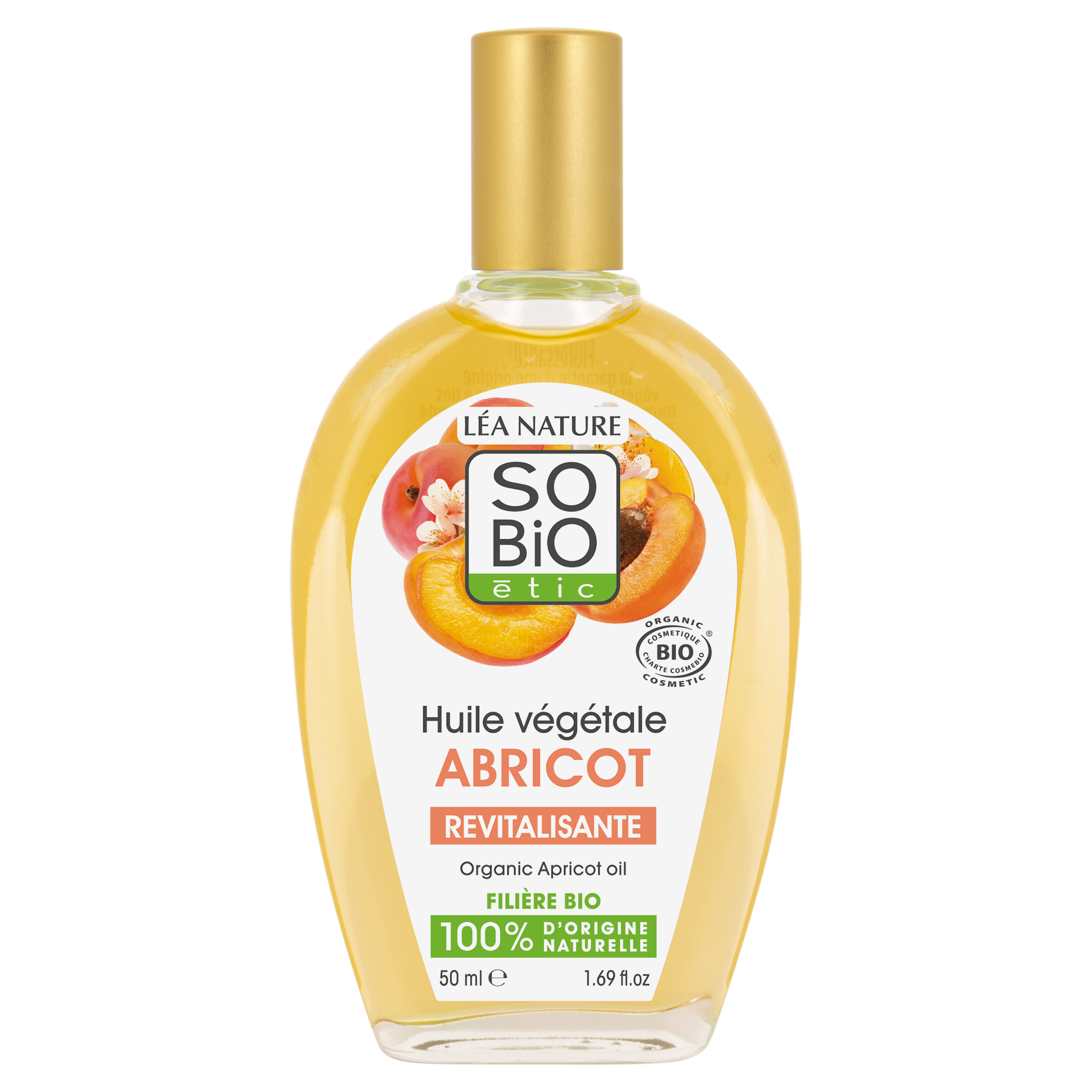 Huile végétale Abricot bio - SO BIO ETIC
