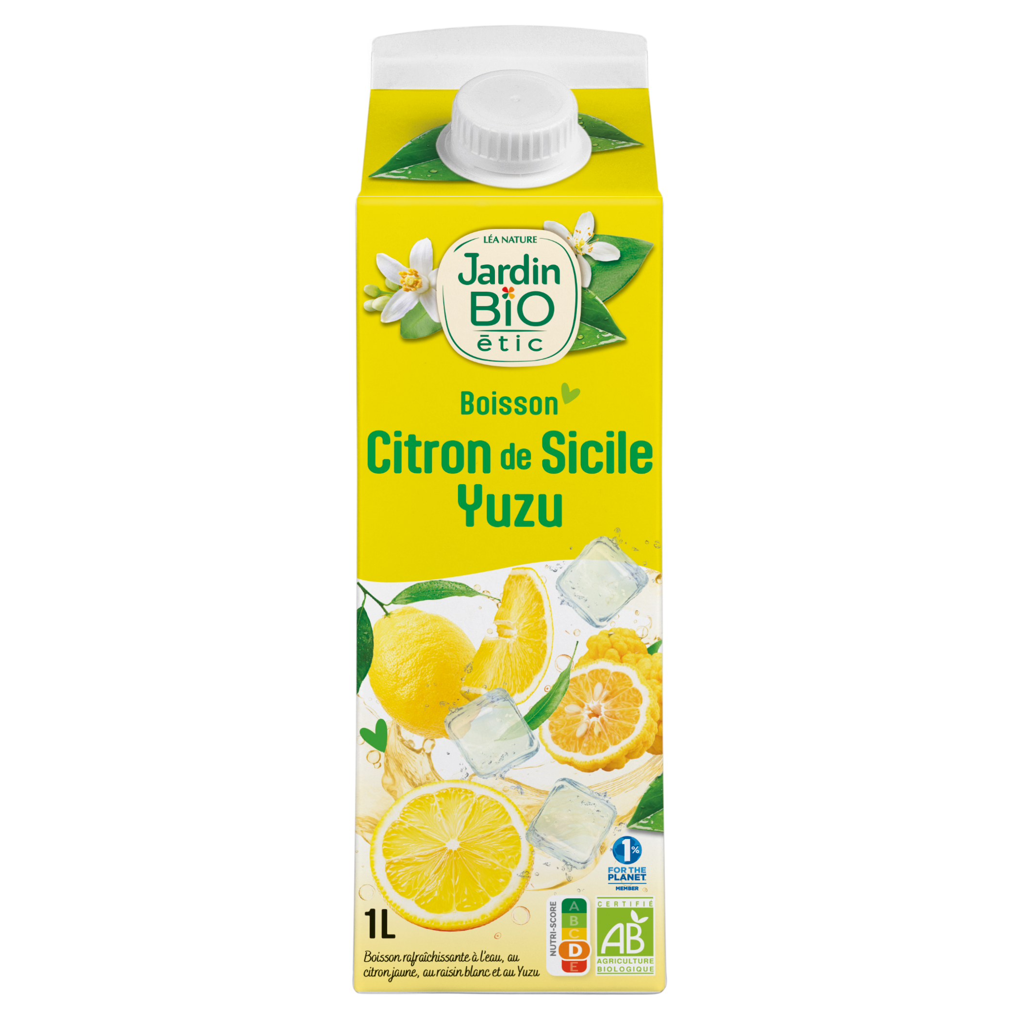 Boisson Citron de Sicile Yuzu  - JARDIN BIO