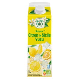 Boisson Citron de Sicile Yuzu - JARDIN BIO