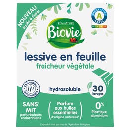 Lessive feuille fraicheur végétale - 30 lavages - BIOVIE