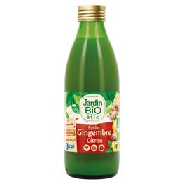 Pur jus gingembre citron - JARDIN BIO