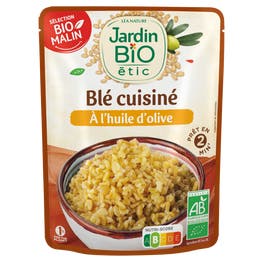 Blé cuisiné à l'huile d'olive - JARDIN BIO