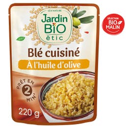 Blé cuisiné à l'huile d'olive - JARDIN BIO